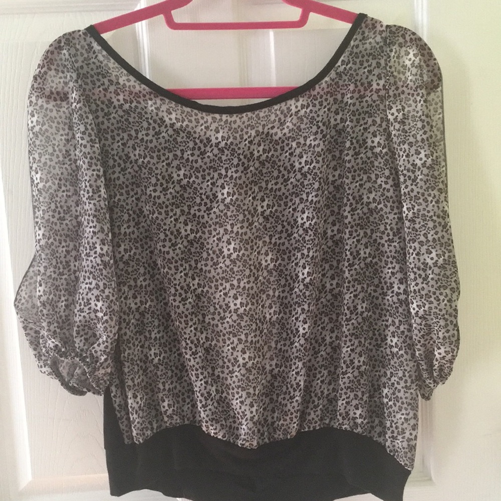 Cheetah Print Shirt